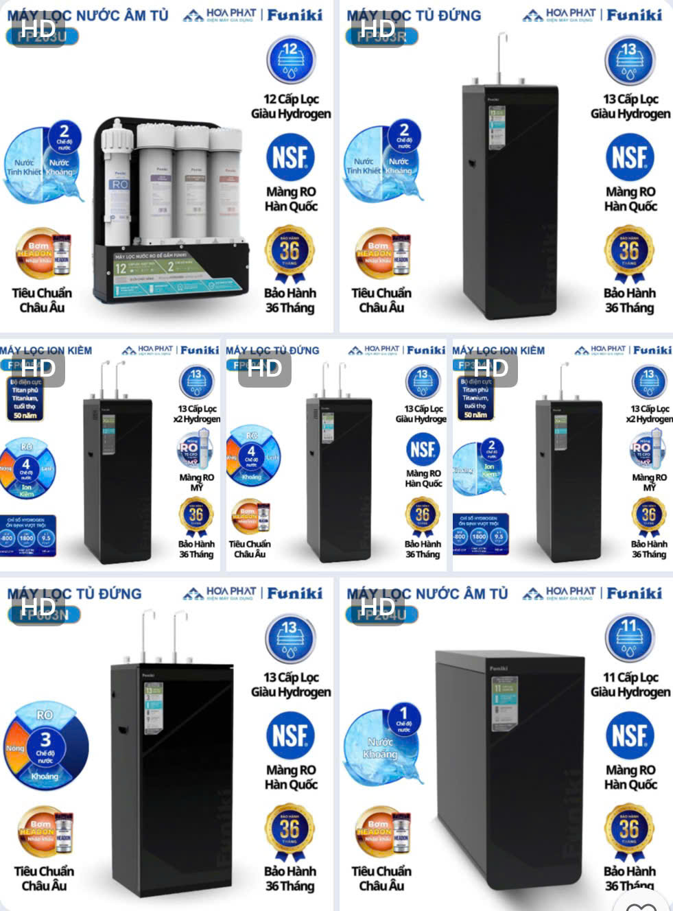 Máy lọc nước Funiki Hòa Phát